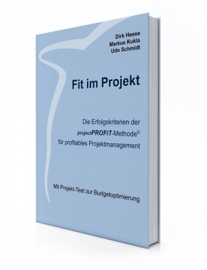 Das Buch „Fit im Projekt“.