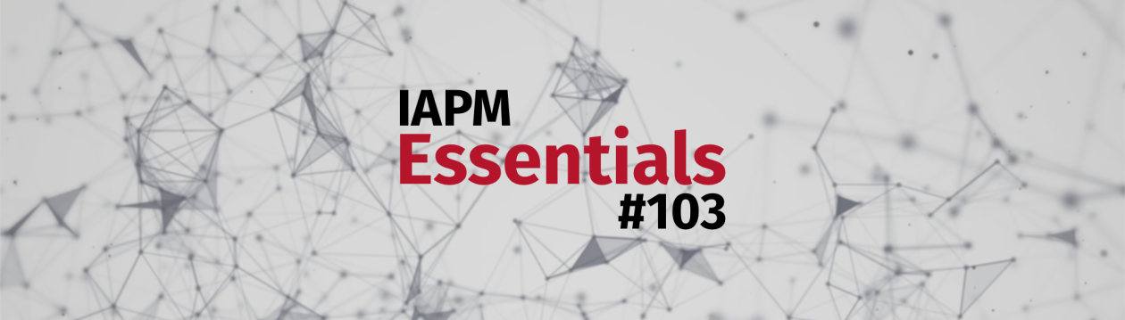 Logo of IAPM Essentials number 103.