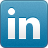 The symbol of LinkedIn.