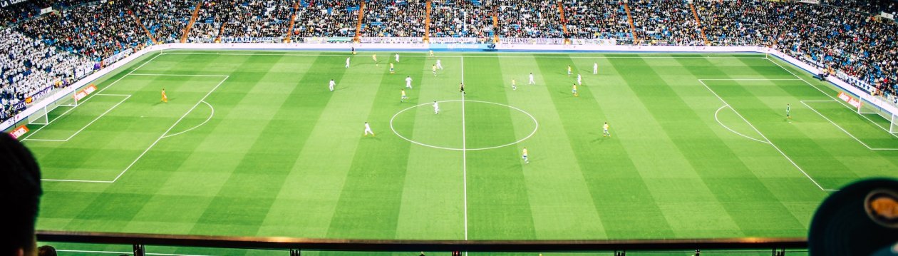 Ein Fußballspiel. Ein Fußballspiel.