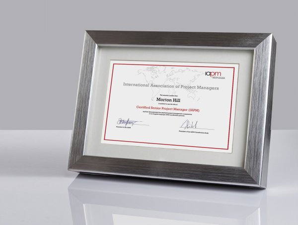 We recognise your existing certificate!